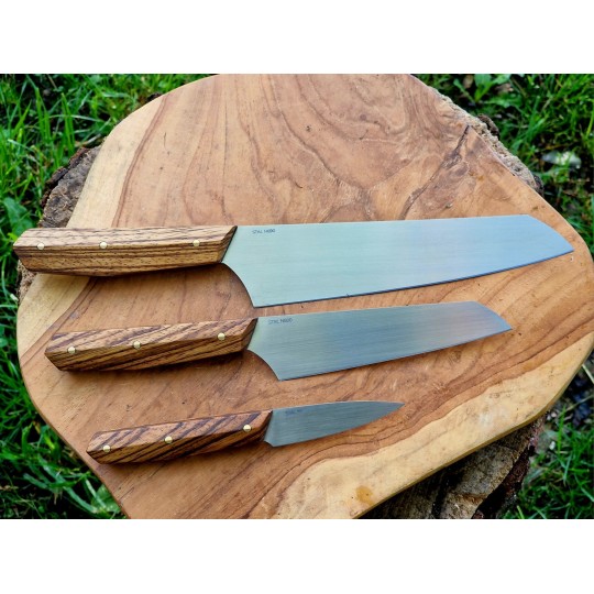 Zestaw 3 noży kuchennych N690 | Żywioły Craft