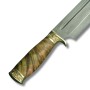 Grizzly Stabilized Wood – klasyczny nóż Bowie handmade | Żywioły Craft