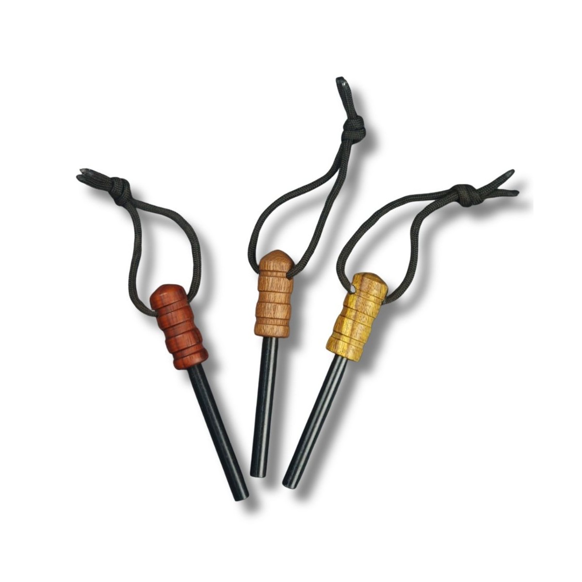 Krzesiwo magnezowe z egzotycznym drewnem – | Żywioły Craft