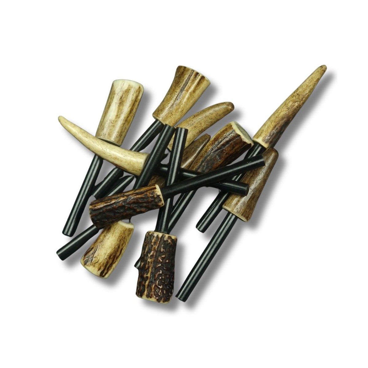 Krzesiwo magnezowe w porożu jelenia | Żywioły Craft