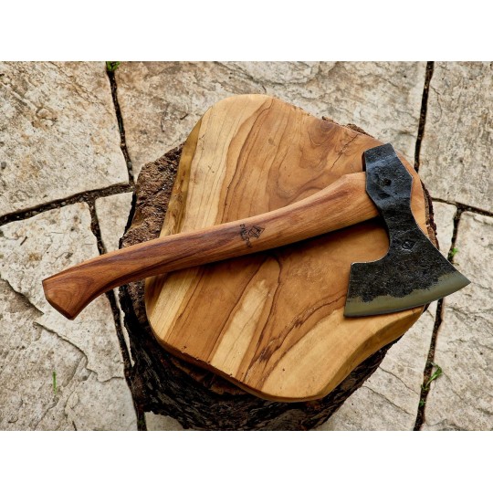 Toporek obozowy brodaty 51CrV4 | Żywioły Craft