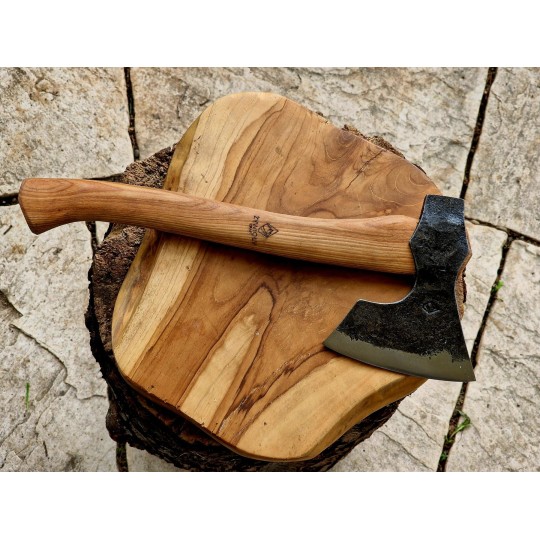 Toporek obozowy brodaty 51CrV4 | Żywioły Craft