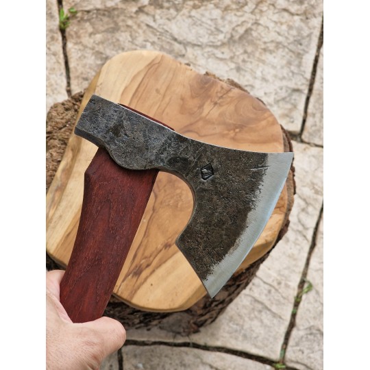 Toporek obozowy brodaty 51CrV4 | Żywioły Craft