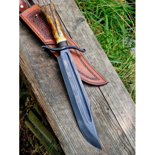 Bowie 41,5 cm 90MnCrV8 – Żywioły Craft