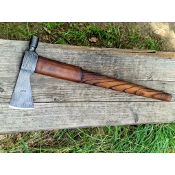 Tomahawk z Damastu – Unikat | Żywioły Craft