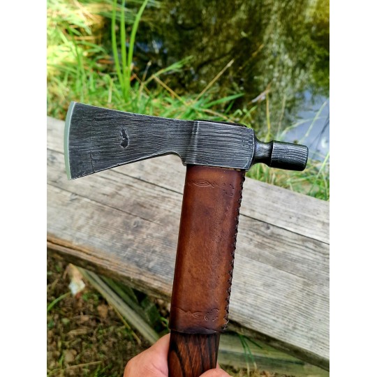Tomahawk z Damastu – Unikat | Żywioły Craft
