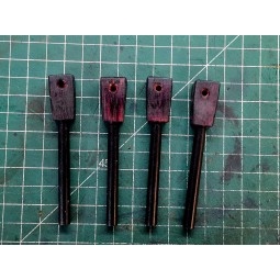 Krzesiwo magnezowe 8×80 mm z drewnianą rękojeścią Amaranth | Żywioły Craft