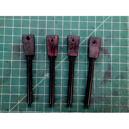 Krzesiwo magnezowe 8×80 mm z drewnianą rękojeścią Amaranth | Żywioły Craft