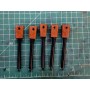 Krzesiwo magnezowe 8×80 mm z drewnianą rękojeścią Mahoń | Żywioły Craft