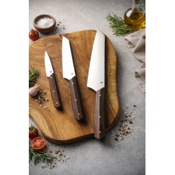 Nóż szefa kuchni N690 – handmade | Żywioły Craft