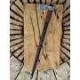 Ciupaga Góralska grawerowana ze zdobioną pochwą | Żywioły Craft
