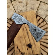 Ciupaga Góralska grawerowana ze zdobioną pochwą | Żywioły Craft