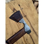Ciupaga Góralska grawerowana ze zdobioną pochwą | Żywioły Craft