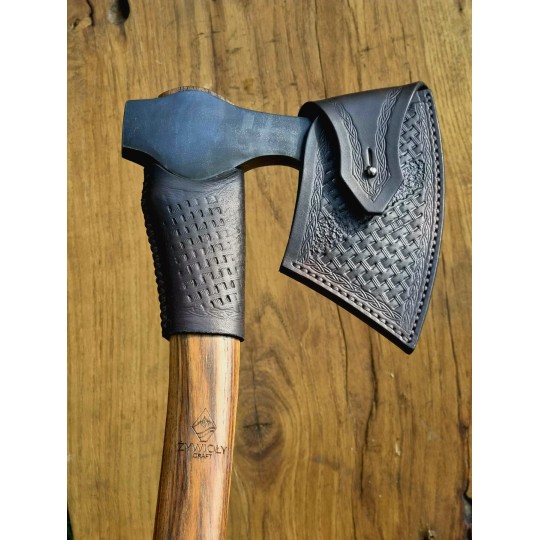 Toporek obozowy brodaty 51CrV4 | Żywioły Craft