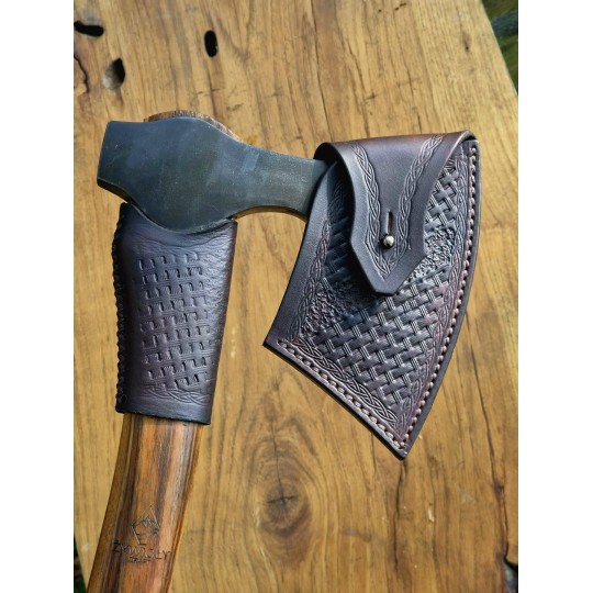 Toporek obozowy brodaty 51CrV4 | Żywioły Craft