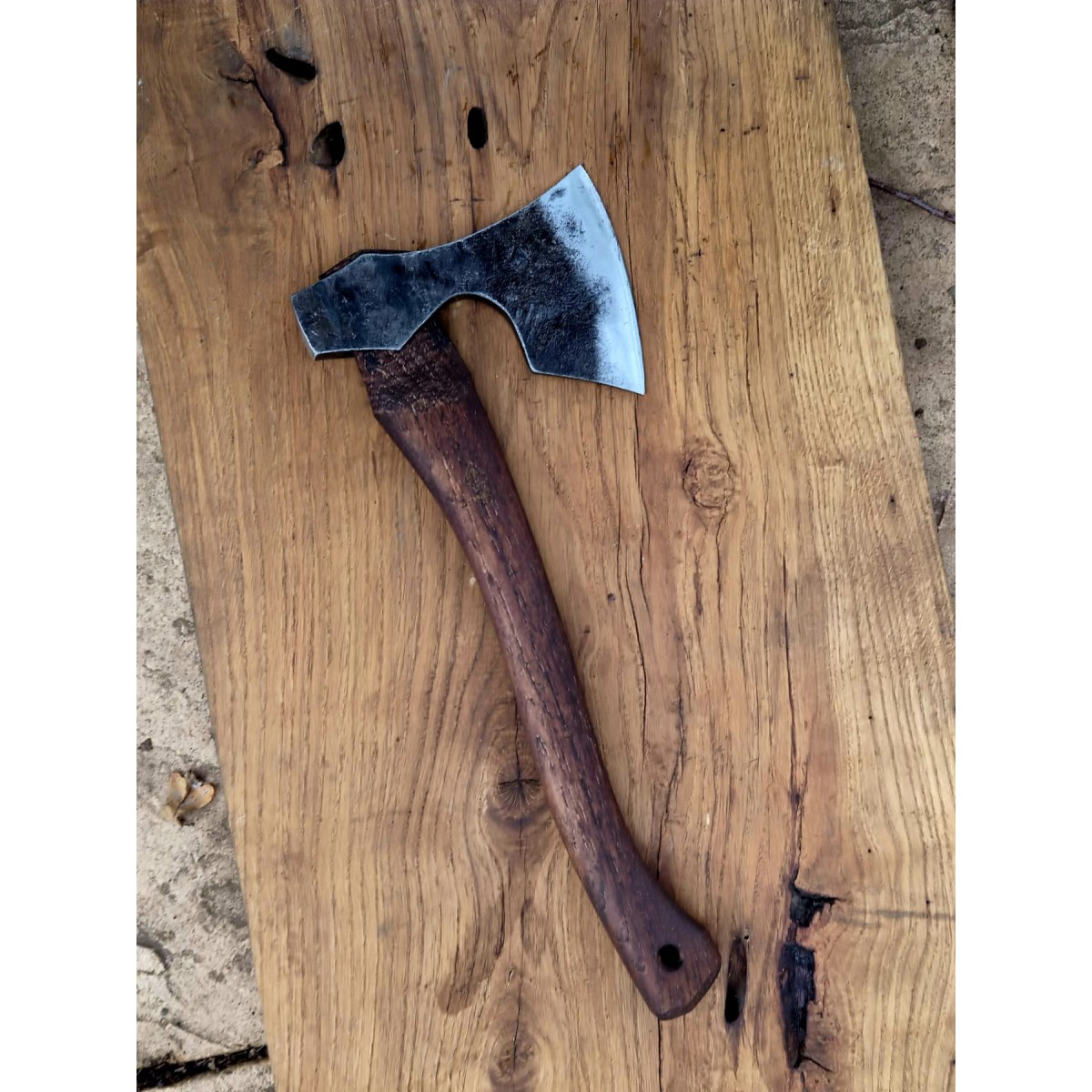 Toporek obozowy brodaty 51CrV4 | Żywioły Craft