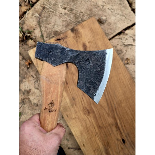 Toporek obozowy brodaty 51CrV4 | Żywioły Craft
