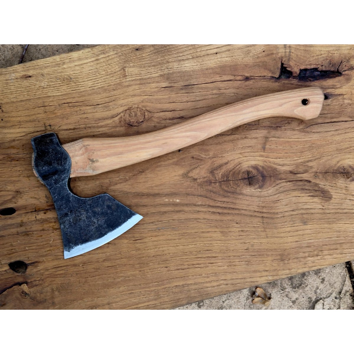 Toporek obozowy brodaty 51CrV4 | Żywioły Craft