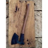 Brodacz XXL z Damastem – unikatowa siekiera | Żywioły Craft