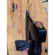 Brodacz XXL z Damastem – unikatowa siekiera | Żywioły Craft