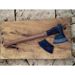 Brodacz XXL z Damastem – unikatowa siekiera | Żywioły Craft