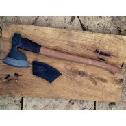 Brodacz XXL z Damastem – unikatowa siekiera | Żywioły Craft