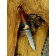 Nóż myśliwski damast NMV/15N20 palisander | Żywioły Craft
