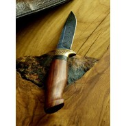 Nóż myśliwski damast NMV/15N20 palisander | Żywioły Craft
