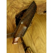 Nóż myśliwski damast NMV/15N20 palisander | Żywioły Craft