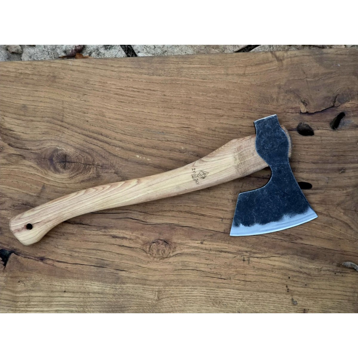 Toporek obozowy brodaty 51CrV4 | Żywioły Craft