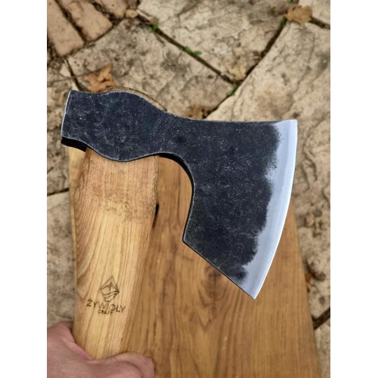 Toporek obozowy brodaty 51CrV4 | Żywioły Craft