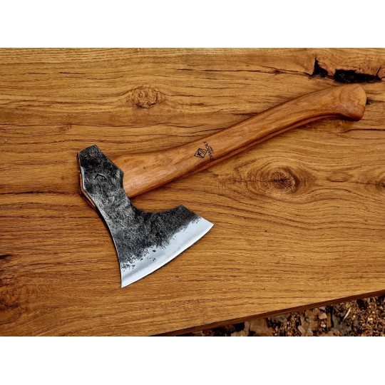 Toporek obozowy brodaty 51CrV4 | Żywioły Craft