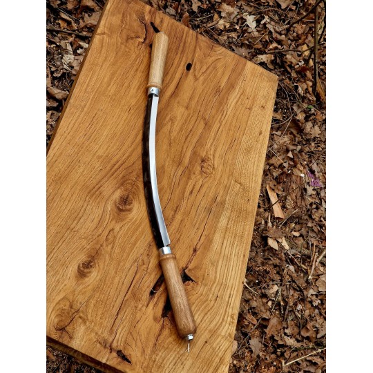 Ośnik ręcznie kuty 51CrV4 – do drewna | Żywioły Craft